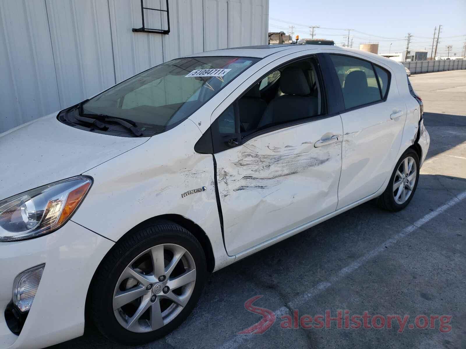 JTDKDTB33G1117954 2016 TOYOTA PRIUS