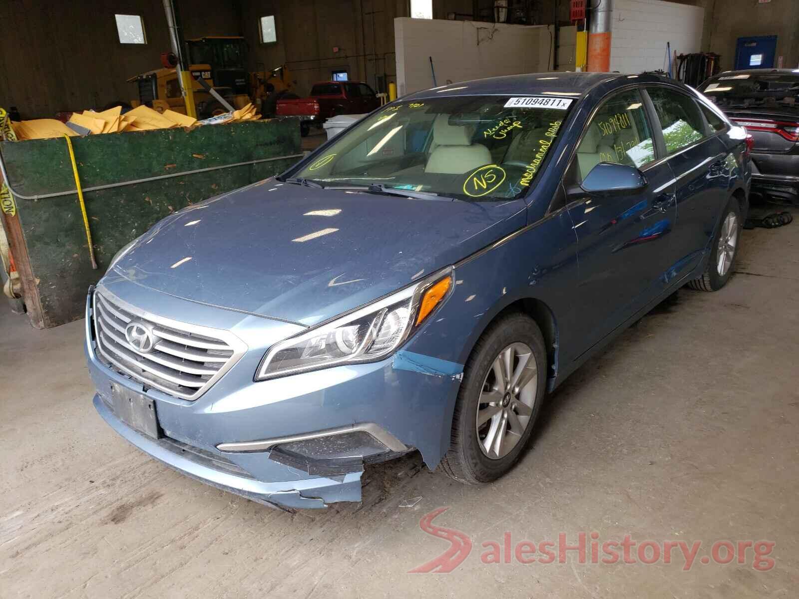 5NPE24AFXHH466382 2017 HYUNDAI SONATA