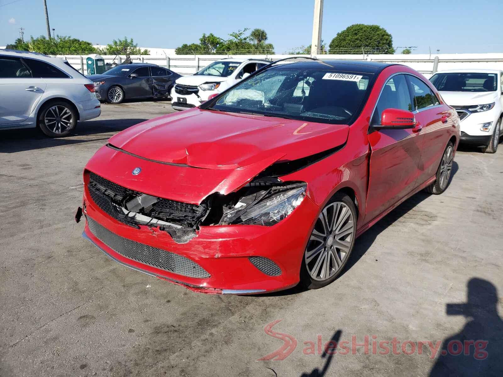 WDDSJ4EB0JN515257 2018 MERCEDES-BENZ CLA-CLASS