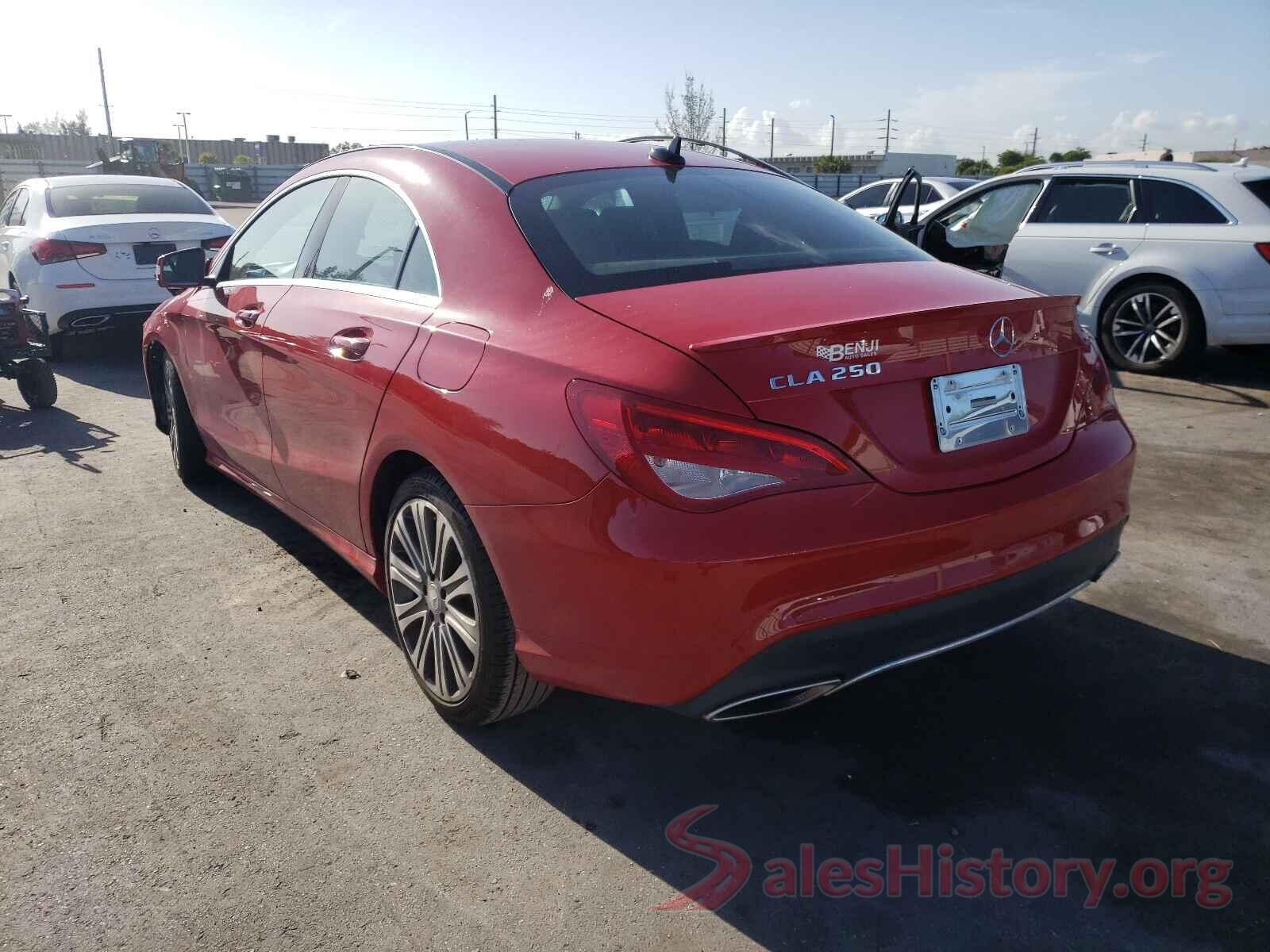 WDDSJ4EB0JN515257 2018 MERCEDES-BENZ CLA-CLASS