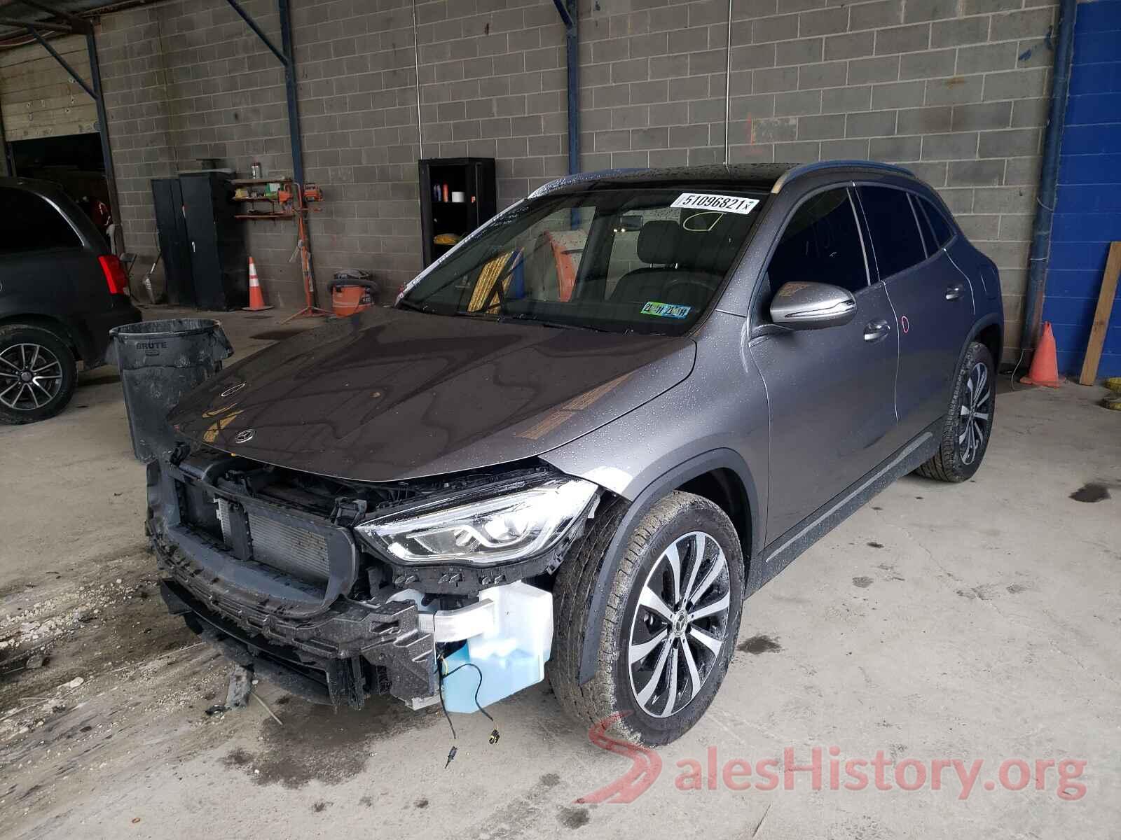 W1N4N4HB6MJ121429 2021 MERCEDES-BENZ GLA-CLASS