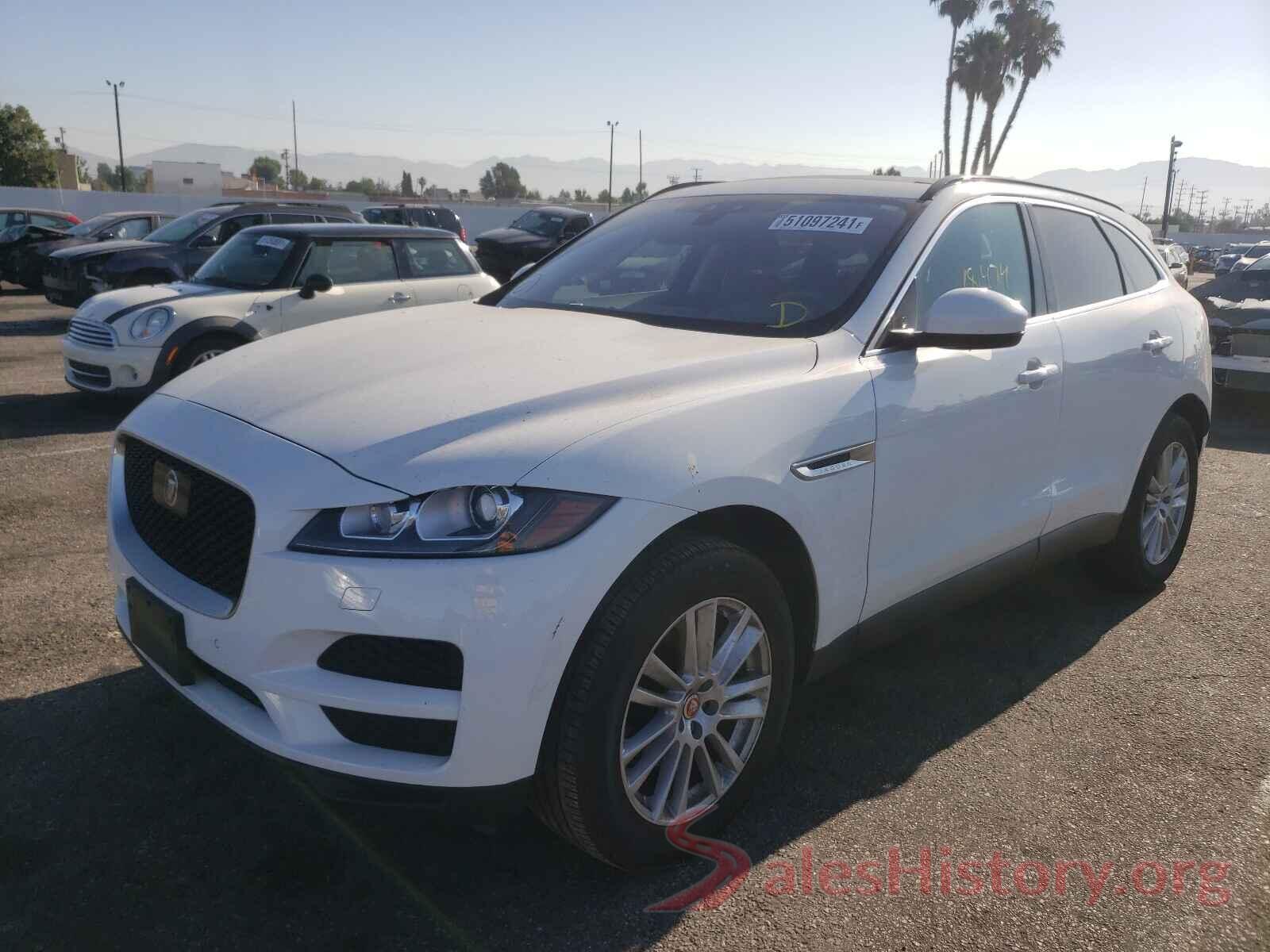 SADCK2FX5KA601185 2019 JAGUAR F-PACE