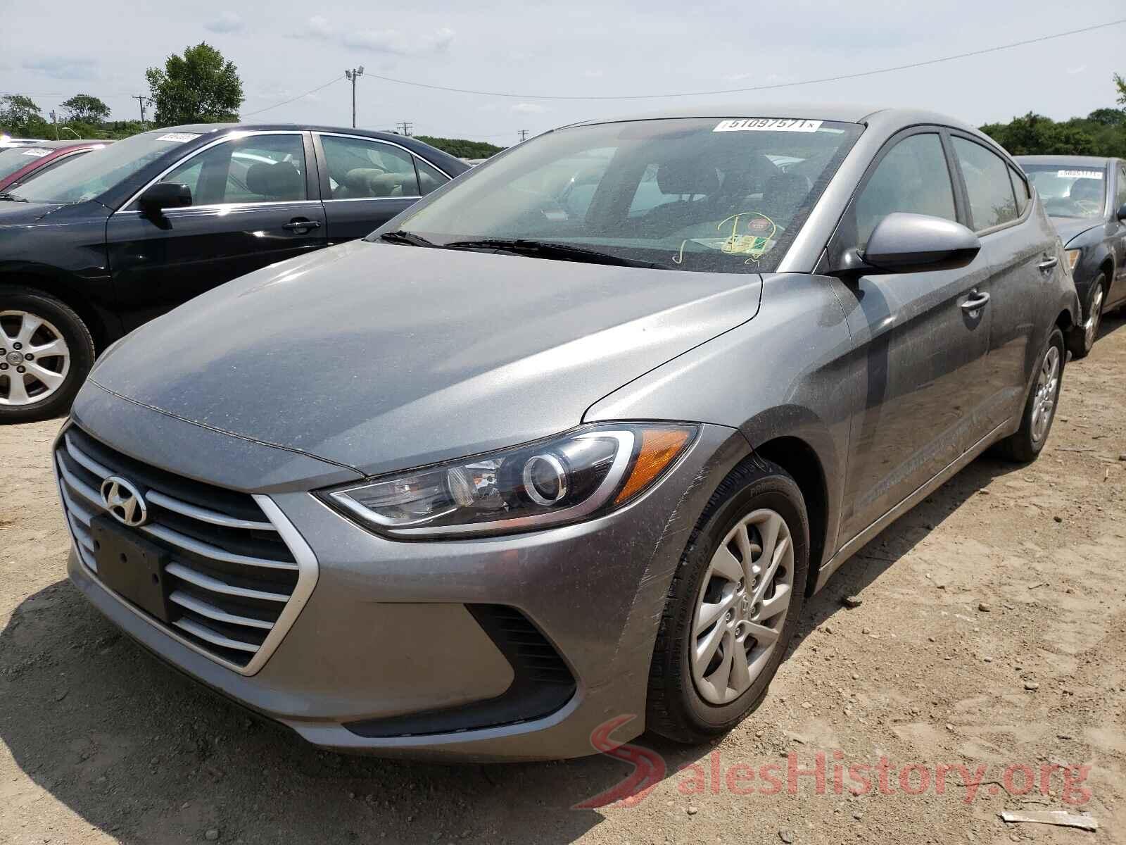 KMHD74LF2HU086478 2017 HYUNDAI ELANTRA