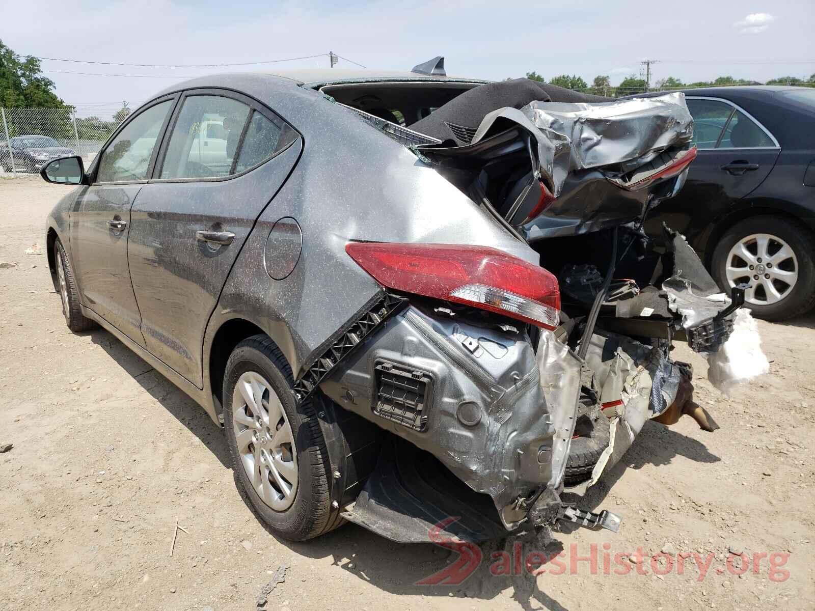 KMHD74LF2HU086478 2017 HYUNDAI ELANTRA