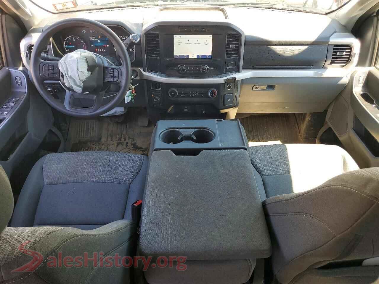 2023 FORD F150 VIN 1FTFW1E50PFA34644, interior dashboard