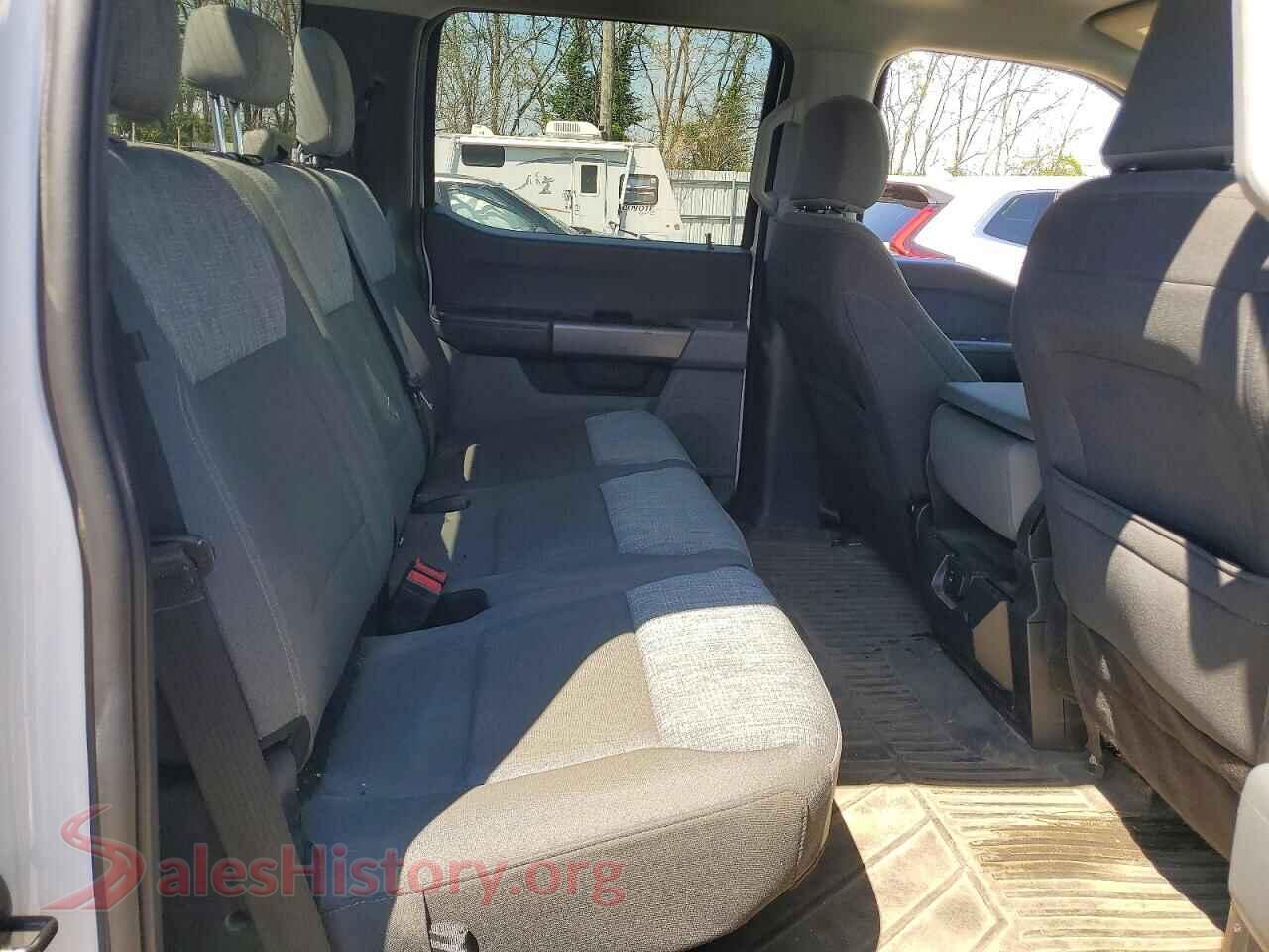 2023 FORD F150 VIN 1FTFW1E50PFA34644, odometer mileage