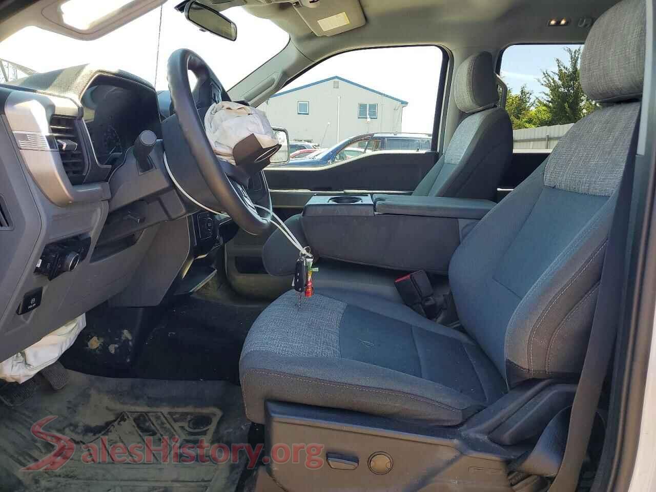 2023 FORD F150 VIN 1FTFW1E50PFA34644, engine bay