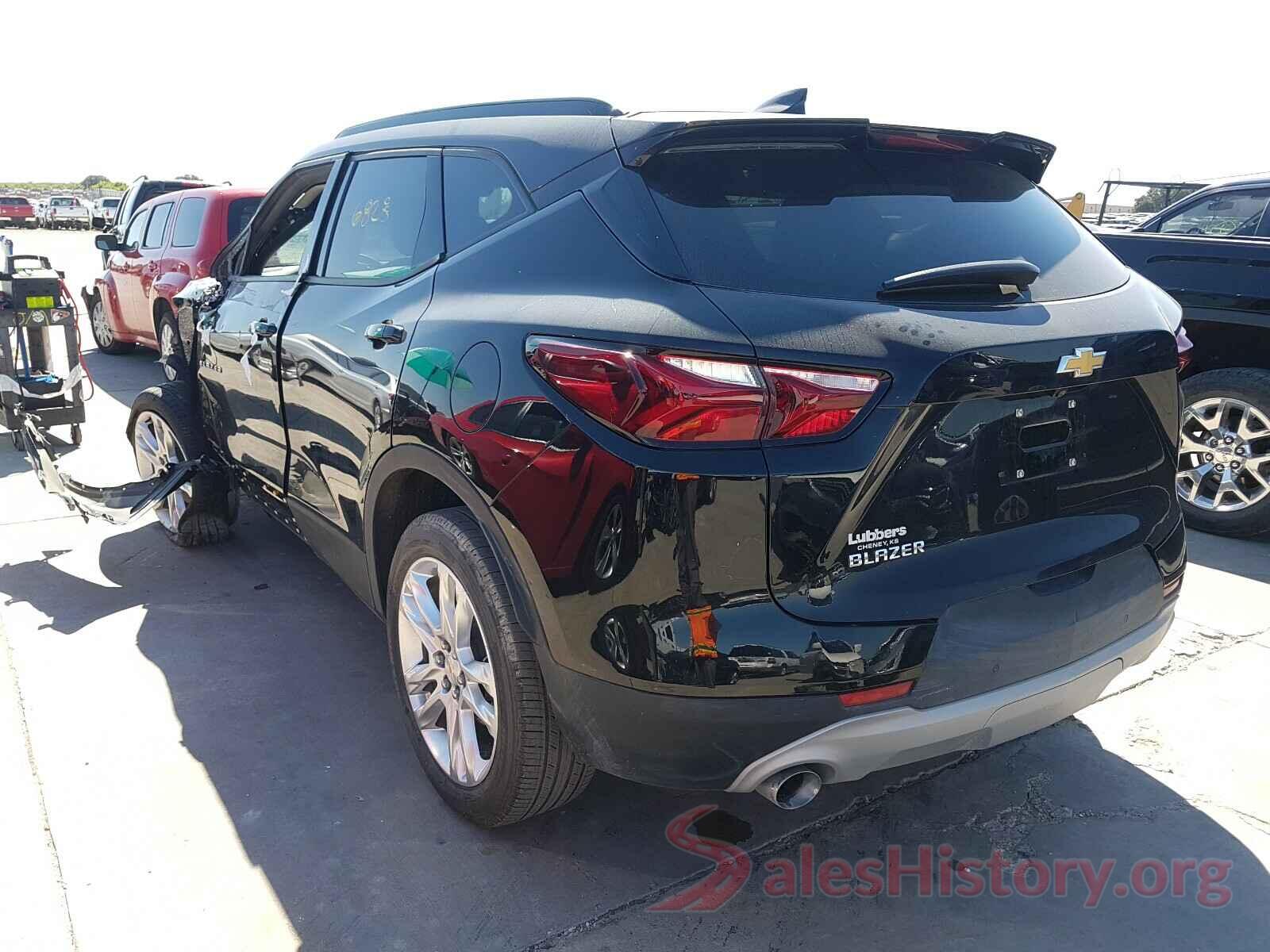 3GNKBDRS2KS684180 2019 CHEVROLET BLAZER 3LT