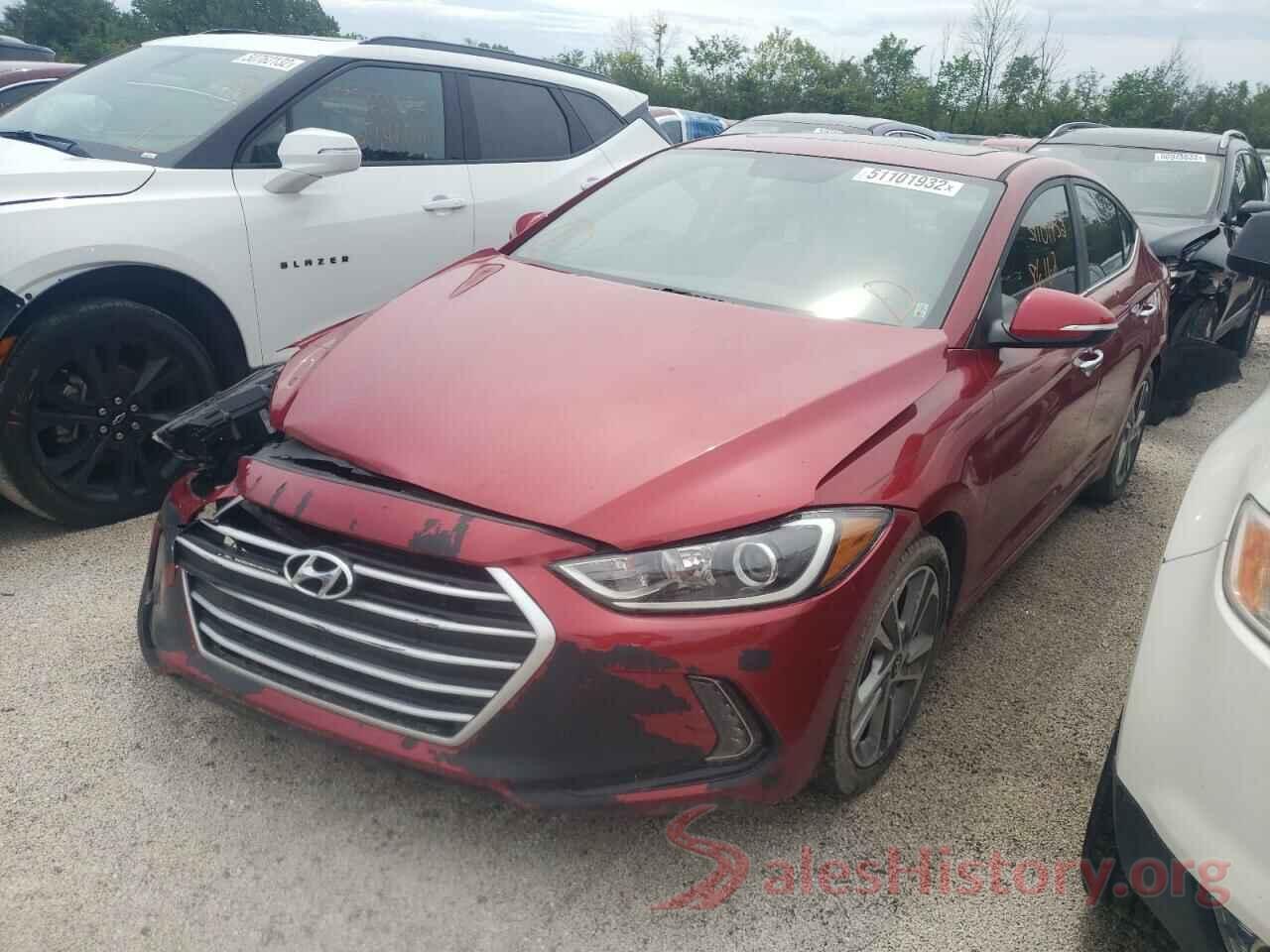 KMHD84LF6HU291671 2017 HYUNDAI ELANTRA