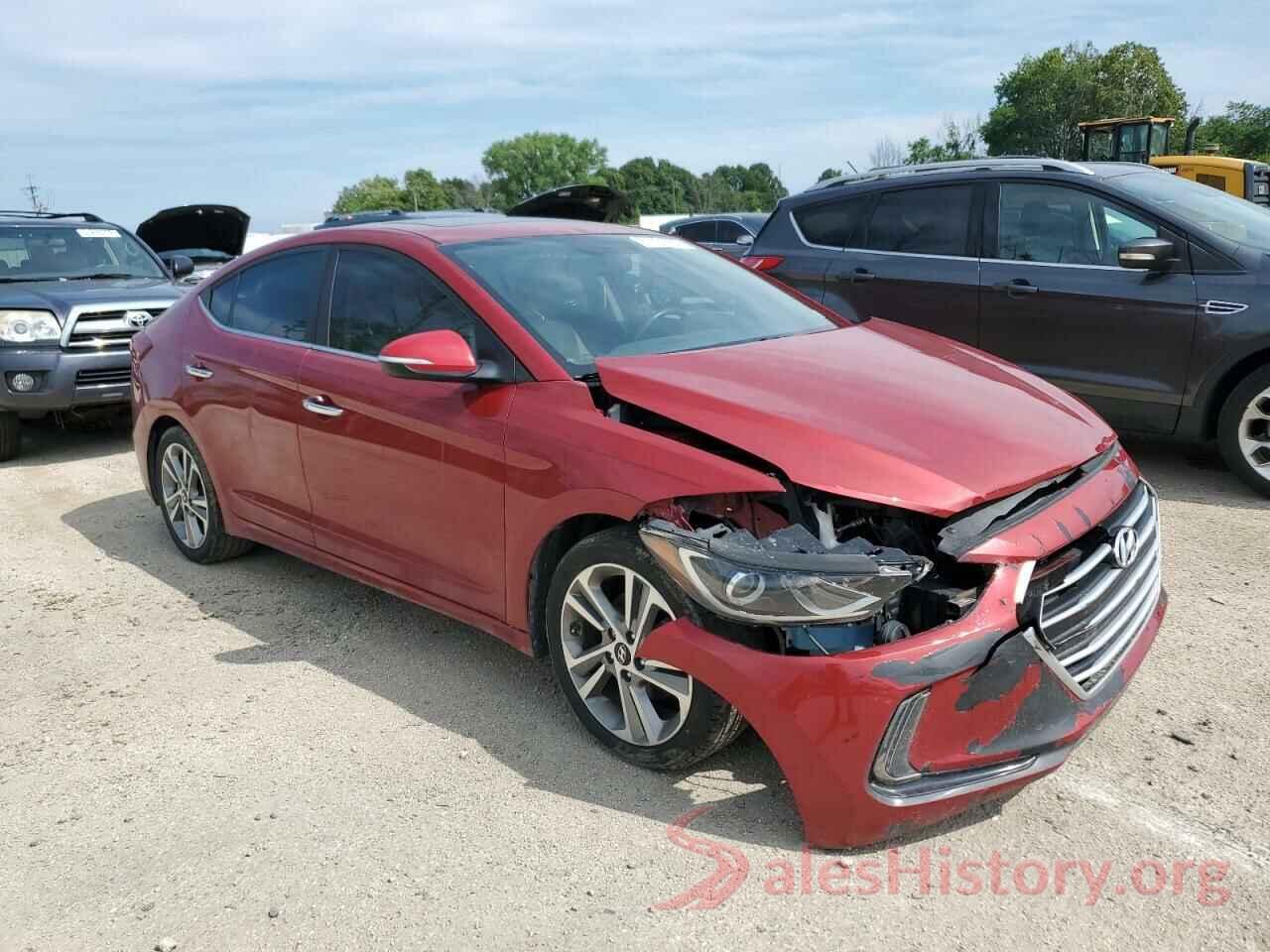 KMHD84LF6HU291671 2017 HYUNDAI ELANTRA