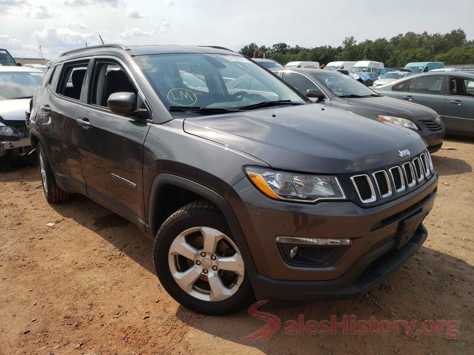 3C4NJDBB1KT594077 2019 JEEP COMPASS