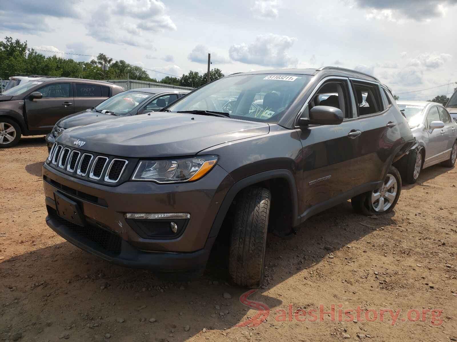 3C4NJDBB1KT594077 2019 JEEP COMPASS