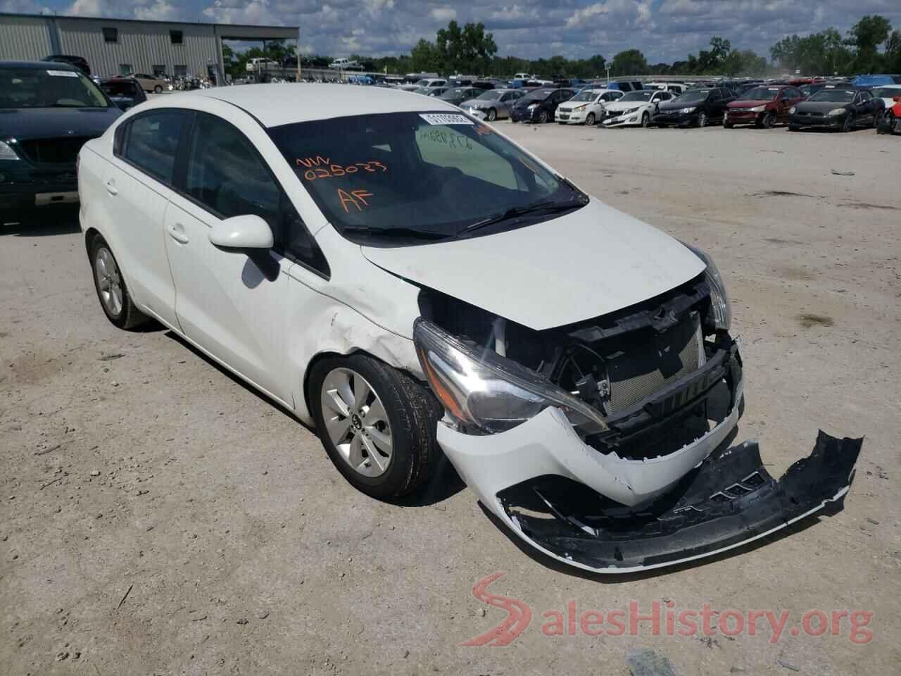 KNADN4A35H6025033 2017 KIA RIO