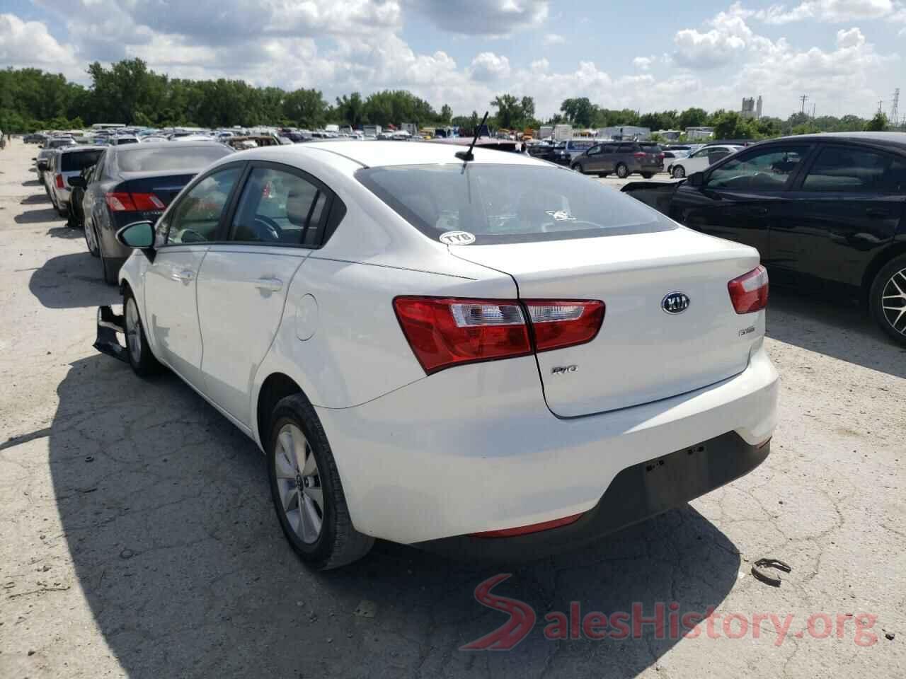 KNADN4A35H6025033 2017 KIA RIO