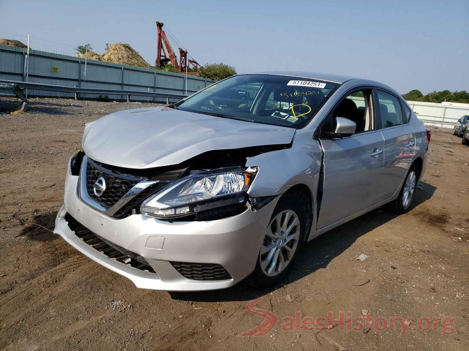 3N1AB7AP6KY423616 2019 NISSAN SENTRA