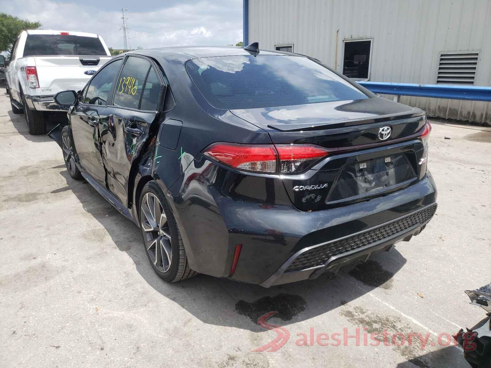 5YFT4RCE9LP007536 2020 TOYOTA COROLLA