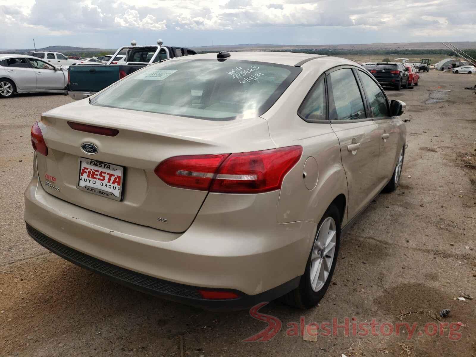 1FADP3F26HL313819 2017 FORD FOCUS