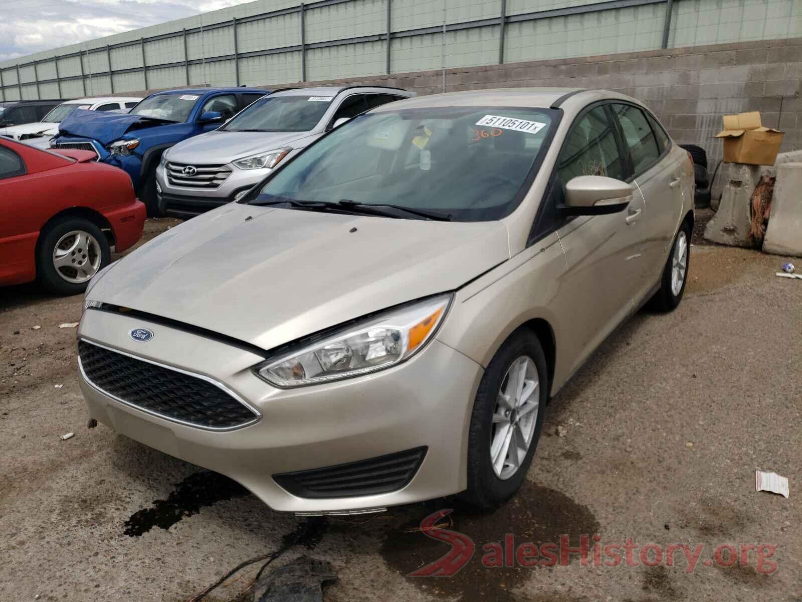 1FADP3F26HL313819 2017 FORD FOCUS