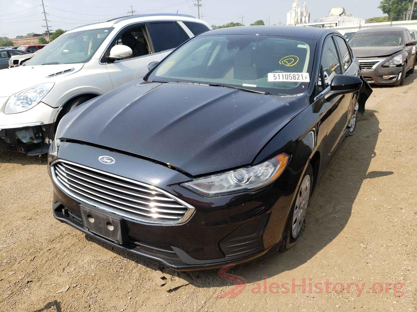 3FA6P0G77KR112537 2019 FORD FUSION