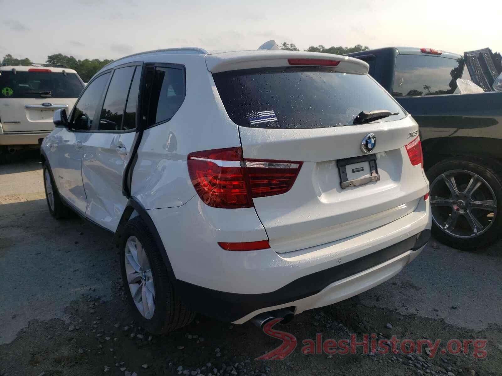 5UXWZ7C50H0V84913 2017 BMW X3