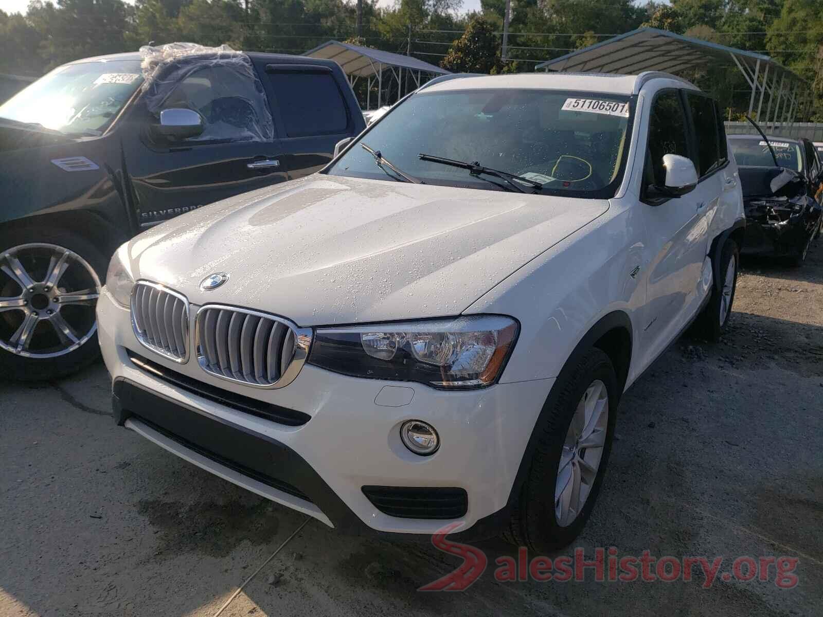 5UXWZ7C50H0V84913 2017 BMW X3