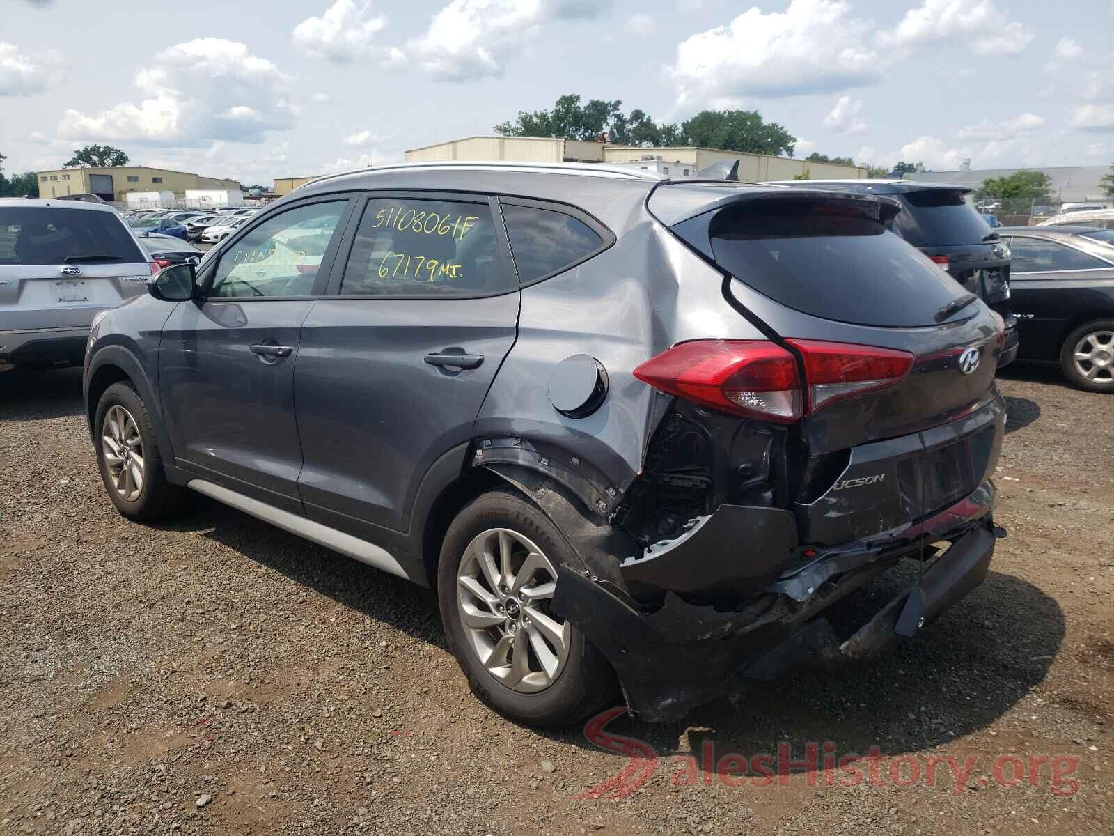 KM8J3CA43JU652910 2018 HYUNDAI TUCSON