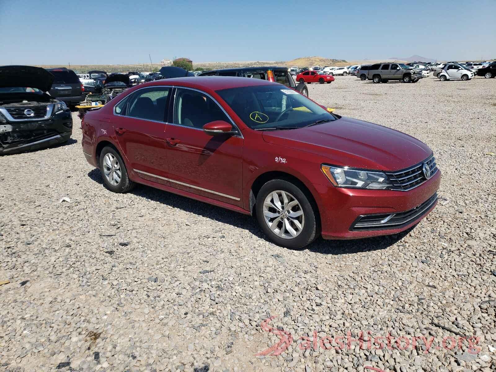 1VWAT7A33GC038860 2016 VOLKSWAGEN PASSAT