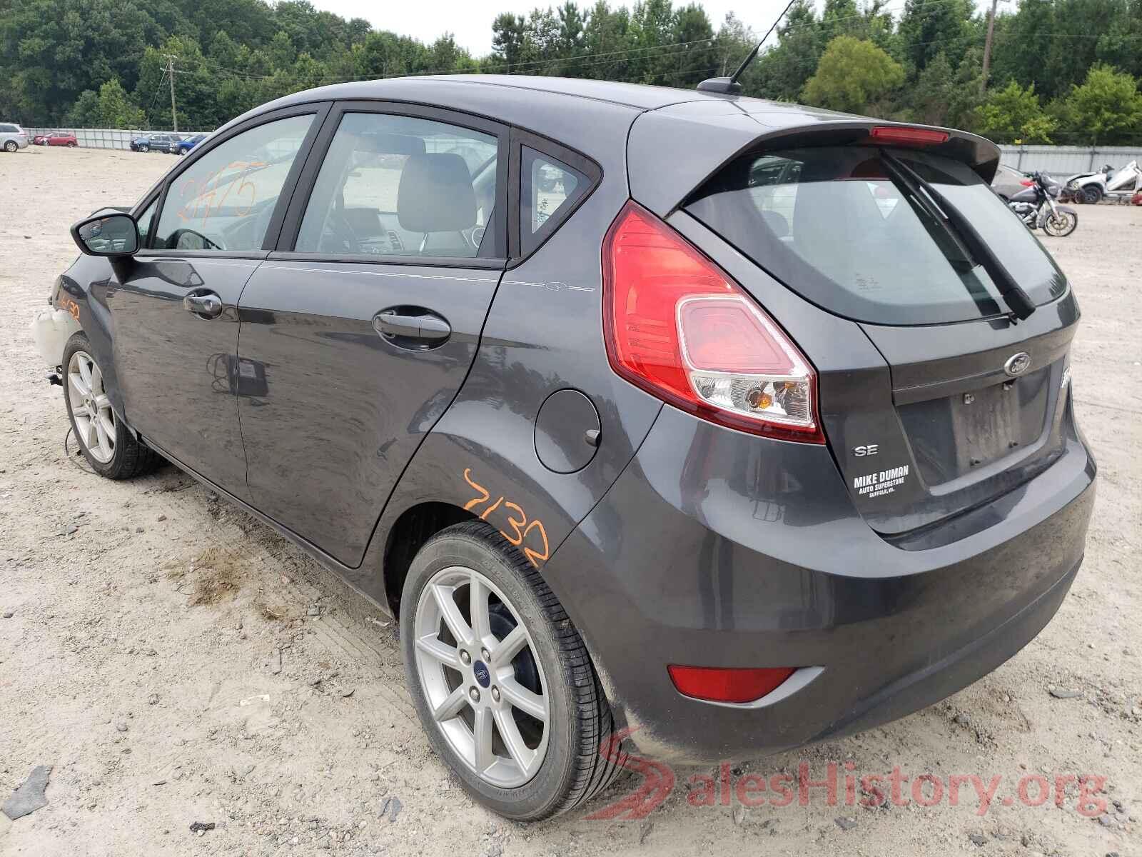 3FADP4EJ7KM106876 2019 FORD FIESTA