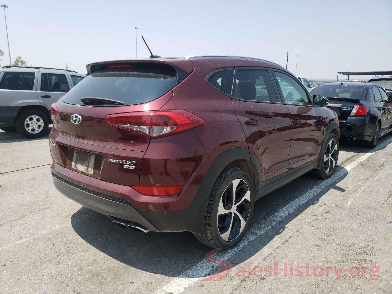 KM8J3CA25GU048542 2016 HYUNDAI TUCSON