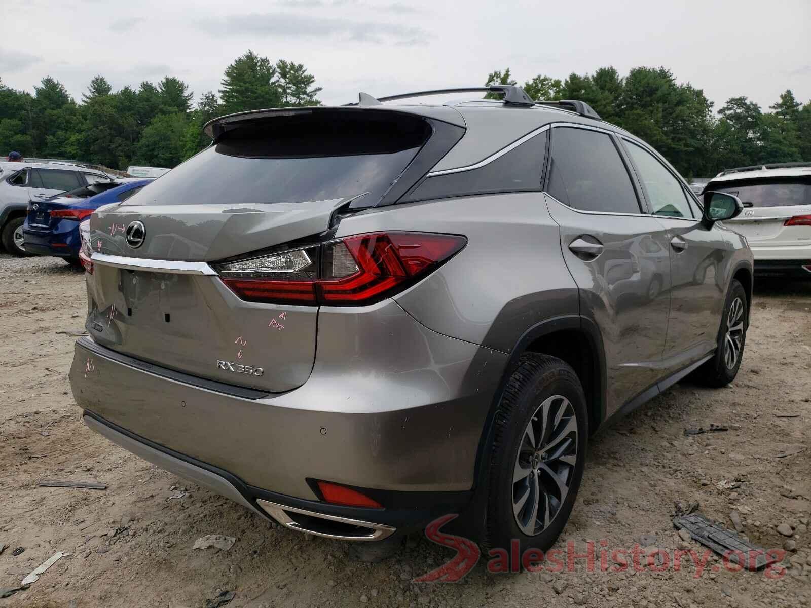 2T2HZMDA8MC270071 2021 LEXUS RX350