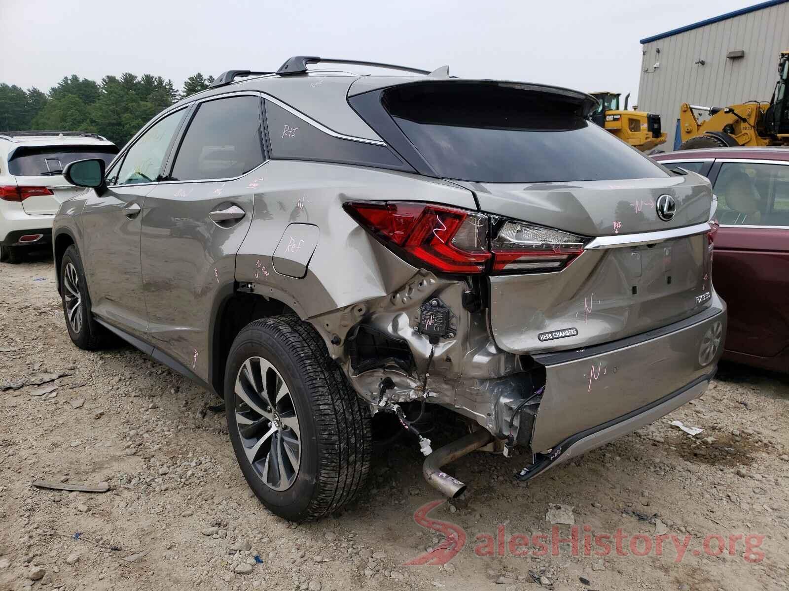 2T2HZMDA8MC270071 2021 LEXUS RX350