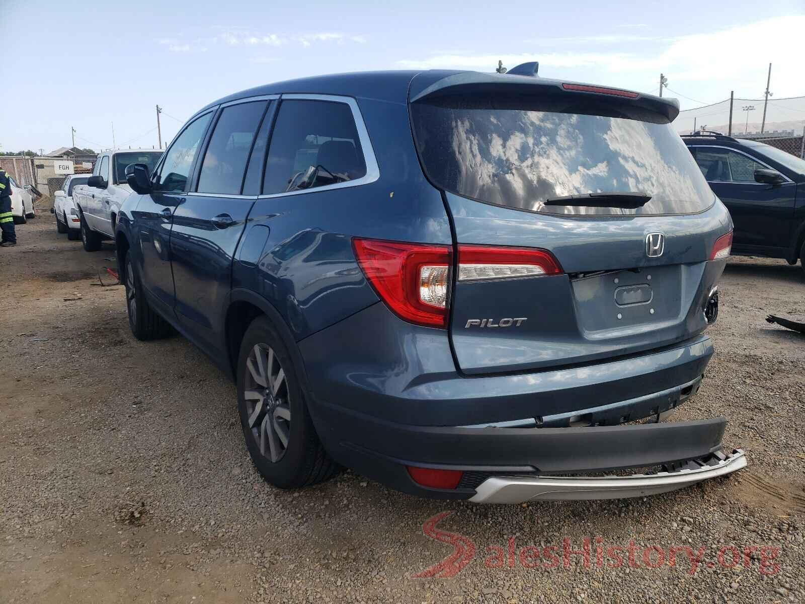 5FNYF6H50KB013792 2019 HONDA PILOT