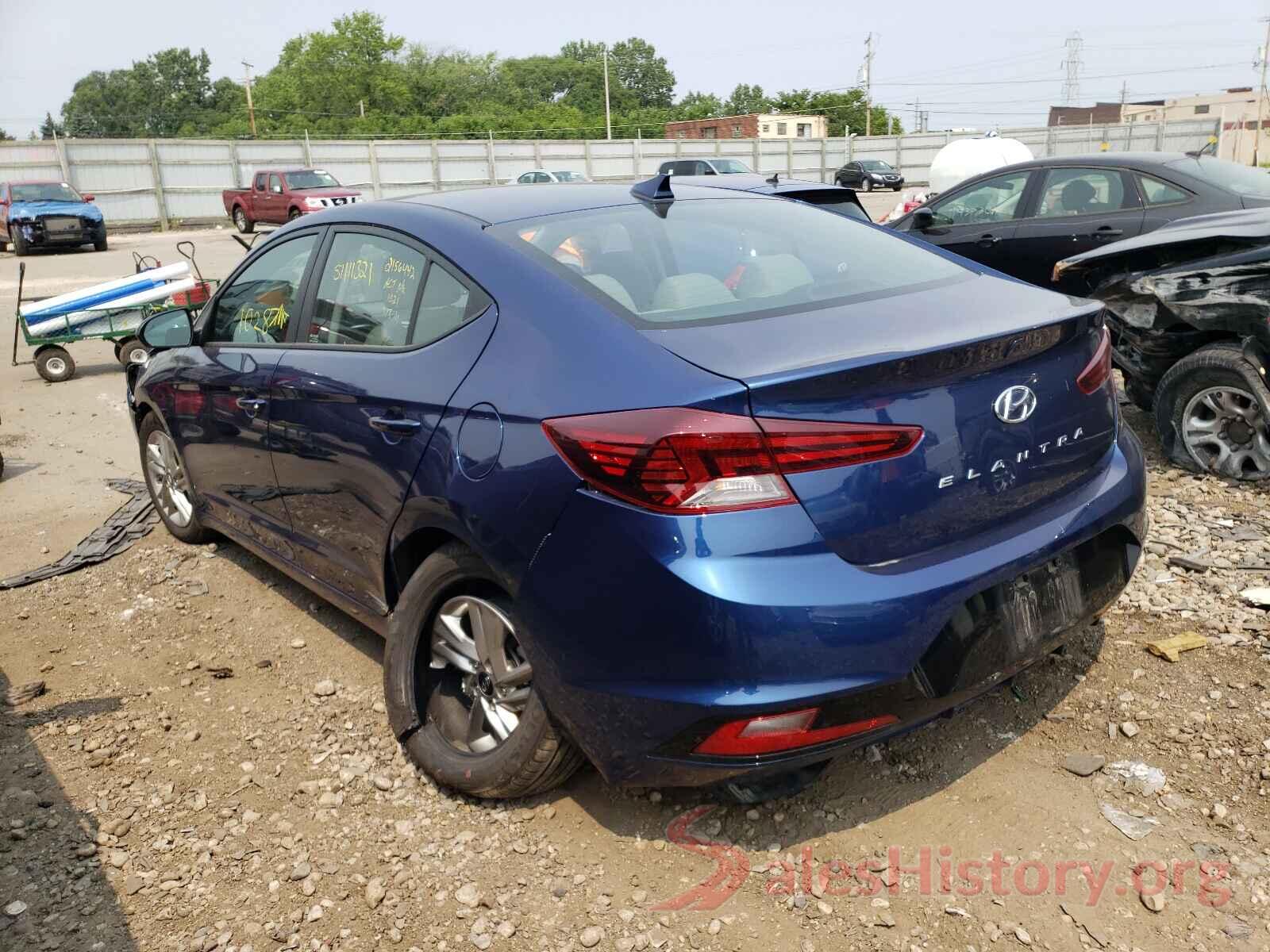 5NPD84LF3LH522033 2020 HYUNDAI ELANTRA