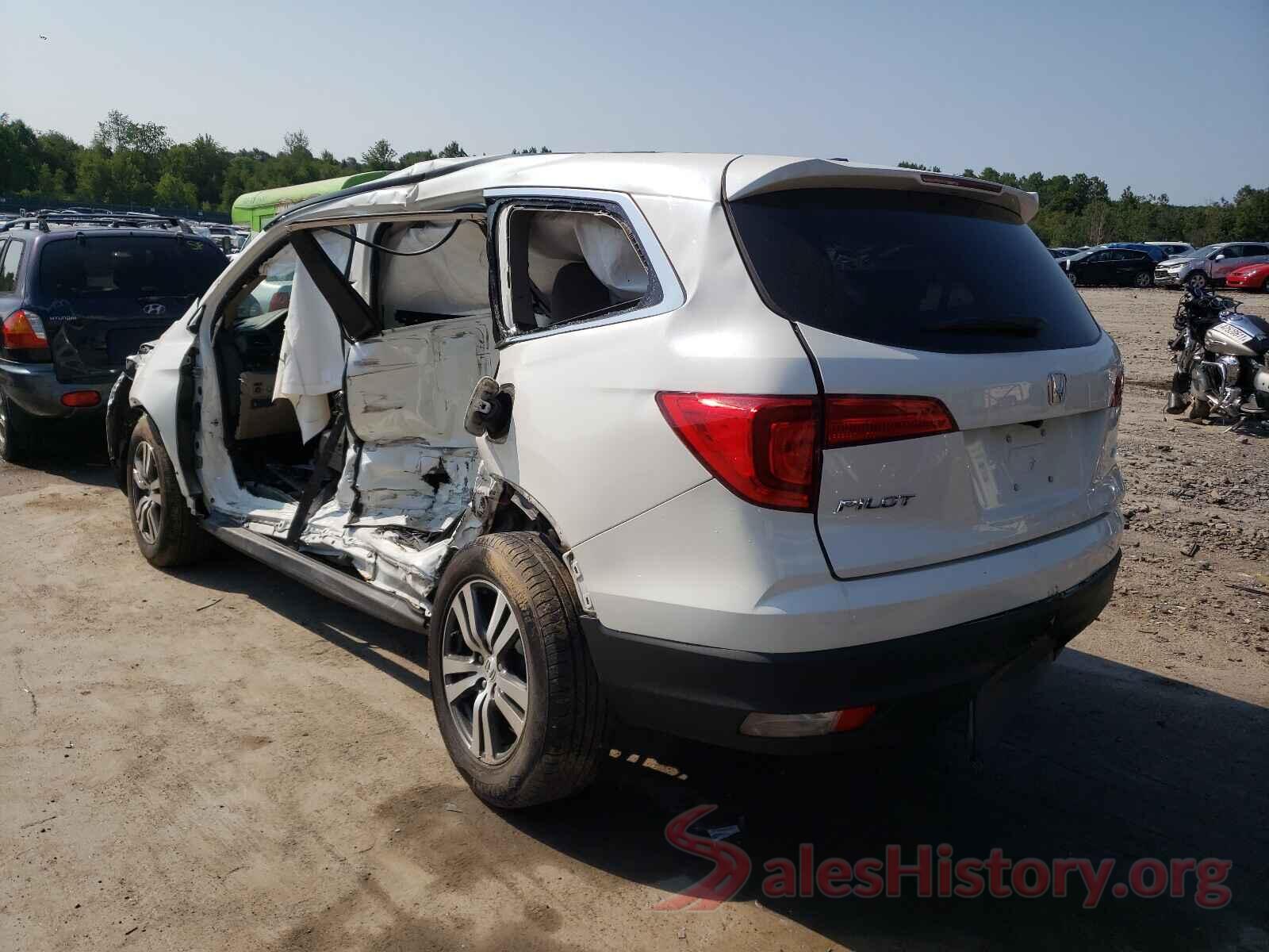 5FNYF6H58HB041736 2017 HONDA PILOT