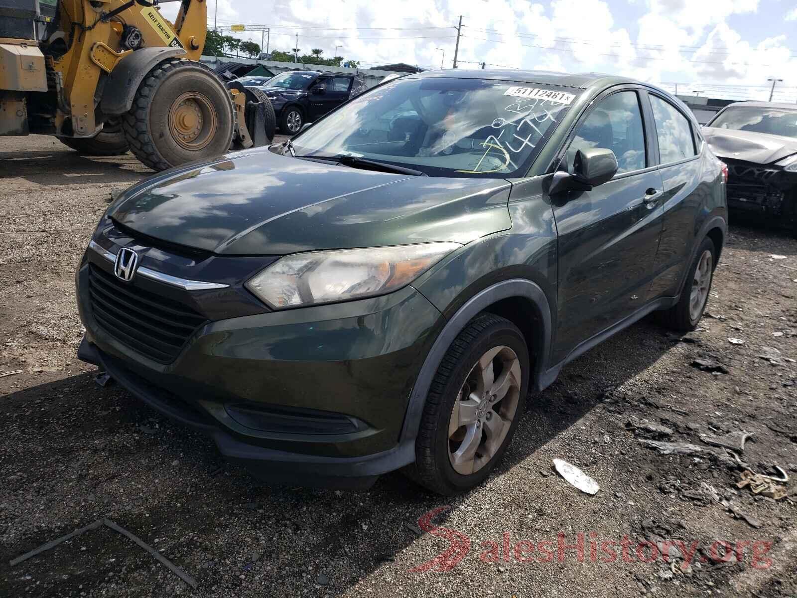 3CZRU5H32GM704743 2016 HONDA HR-V