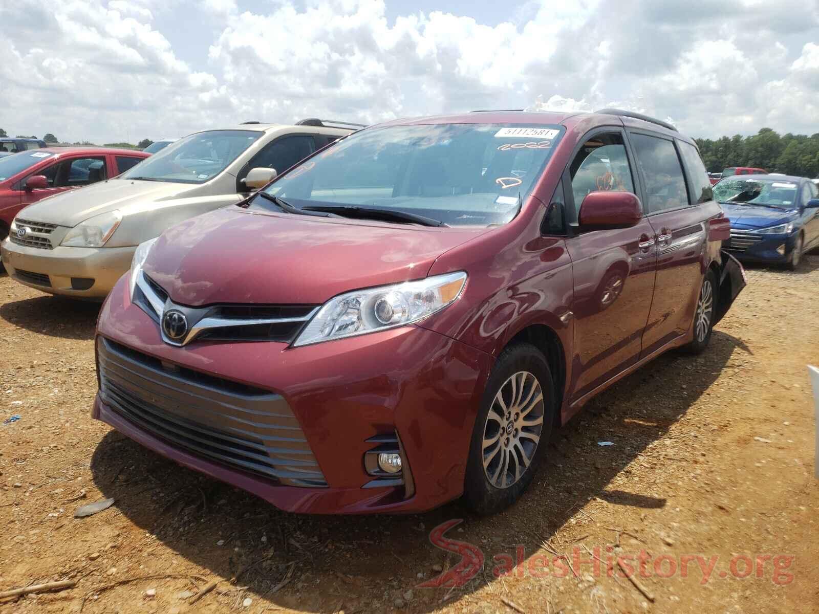 5TDYZ3DC5KS012062 2019 TOYOTA SIENNA