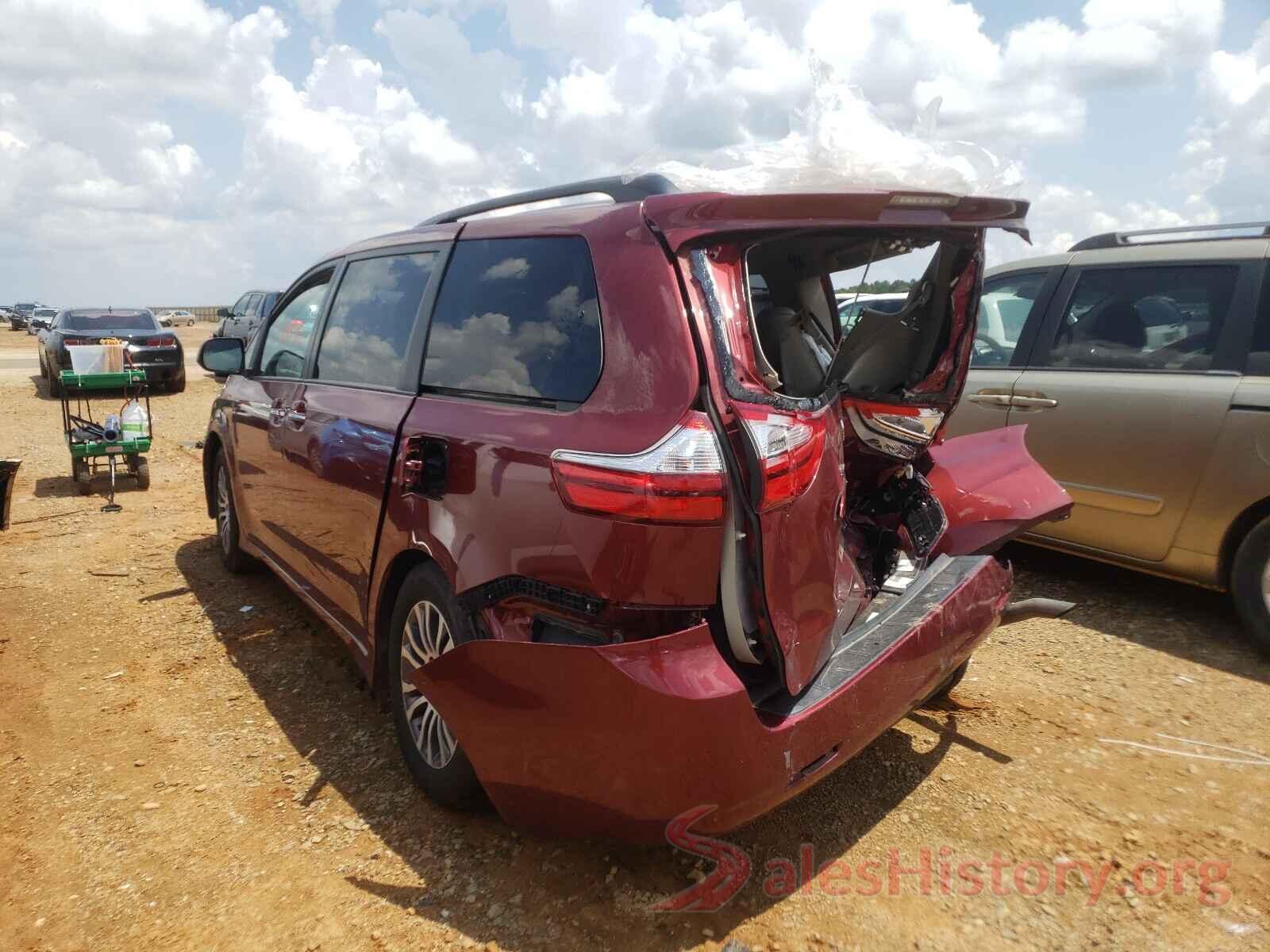 5TDYZ3DC5KS012062 2019 TOYOTA SIENNA