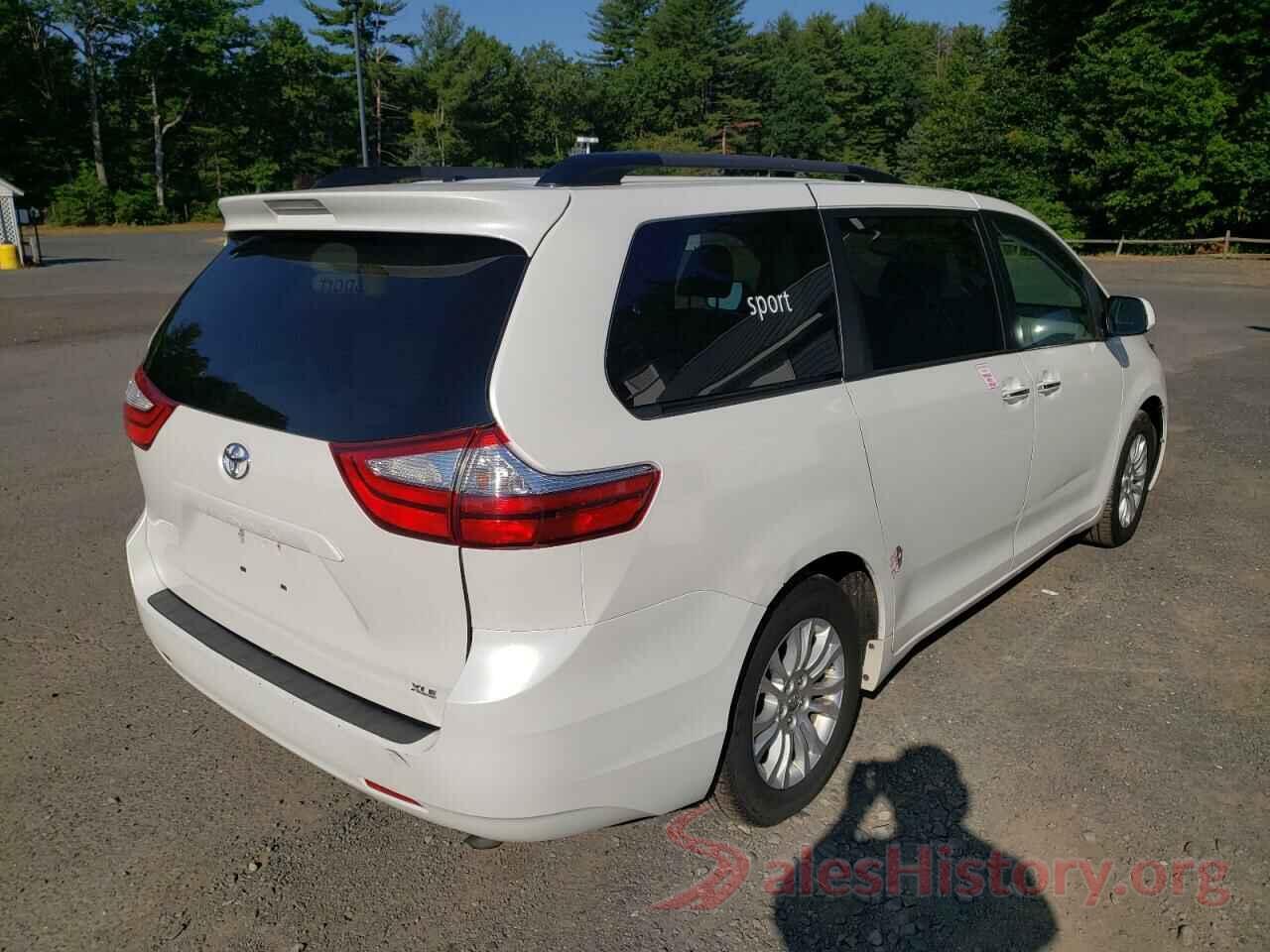 5TDYK3DCXGS740021 2016 TOYOTA SIENNA