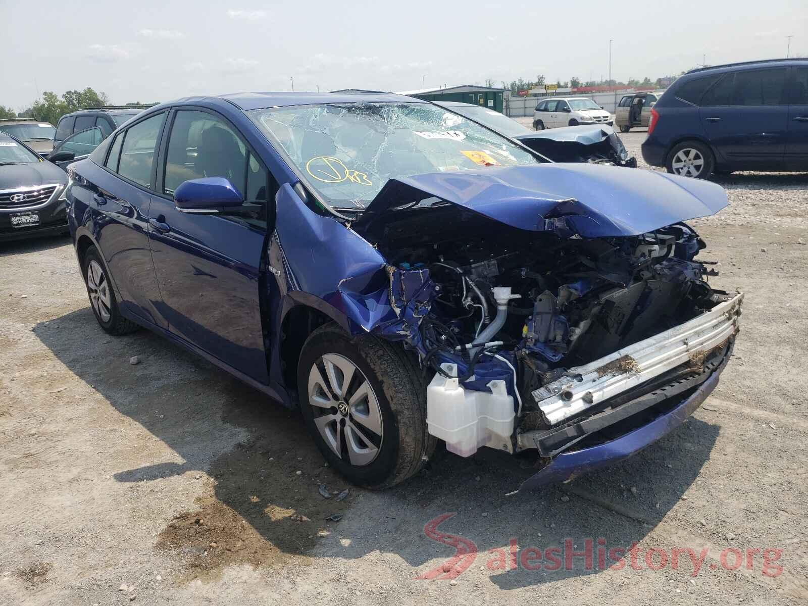 JTDKBRFU2J3599033 2018 TOYOTA PRIUS