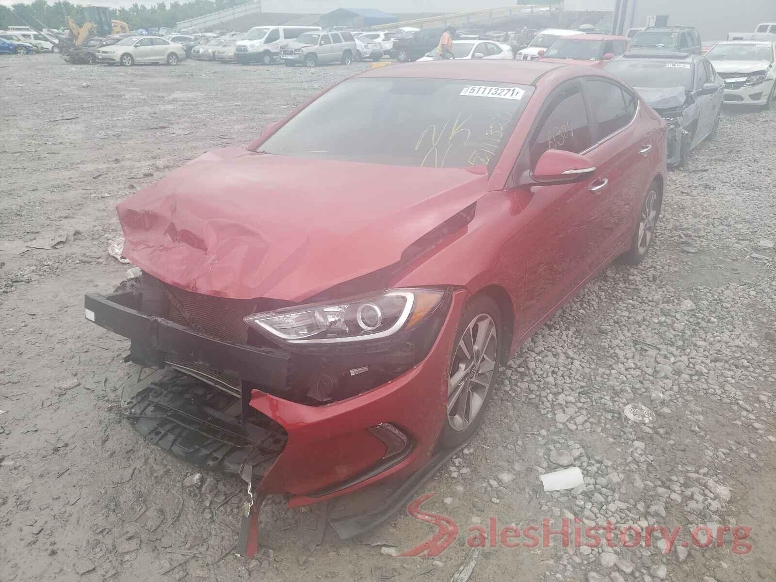 5NPD84LF8HH015670 2017 HYUNDAI ELANTRA