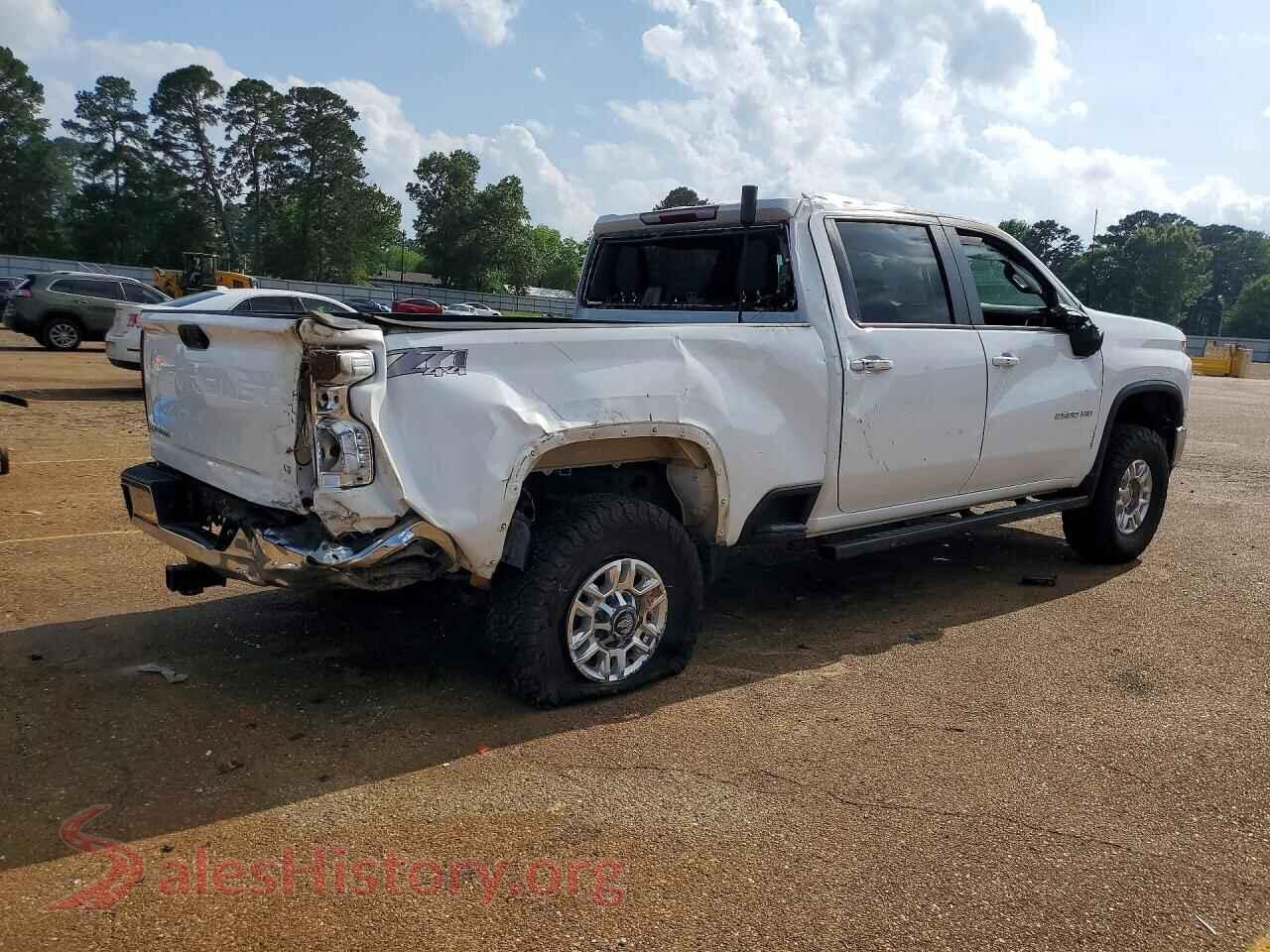 2023 CHEVROLET SILVERADO VIN 1GC1YNE70PF146311, right side view