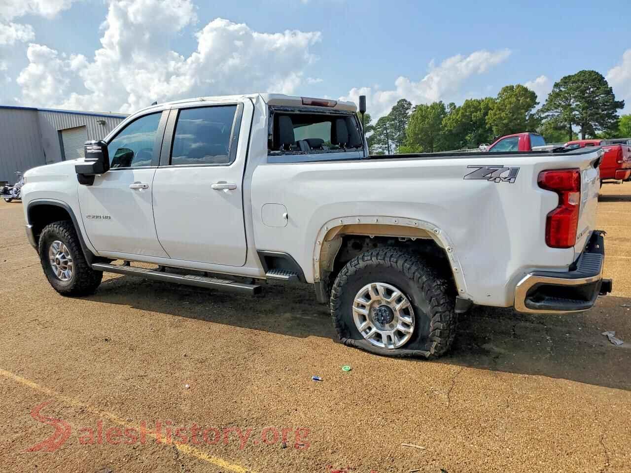 2023 CHEVROLET SILVERADO VIN 1GC1YNE70PF146311, front view