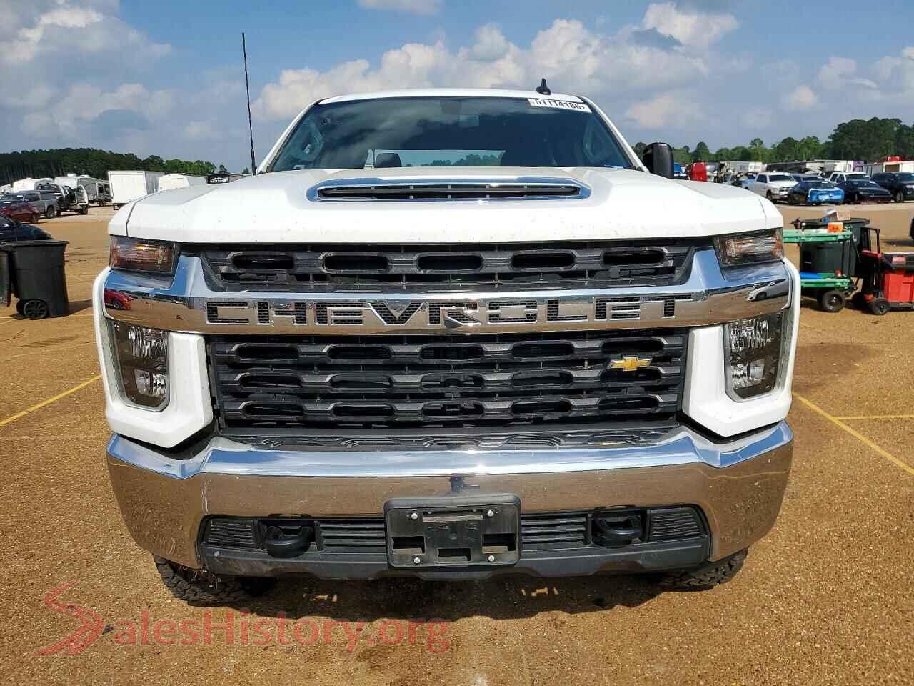 2023 CHEVROLET SILVERADO VIN 1GC1YNE70PF146311, rear view