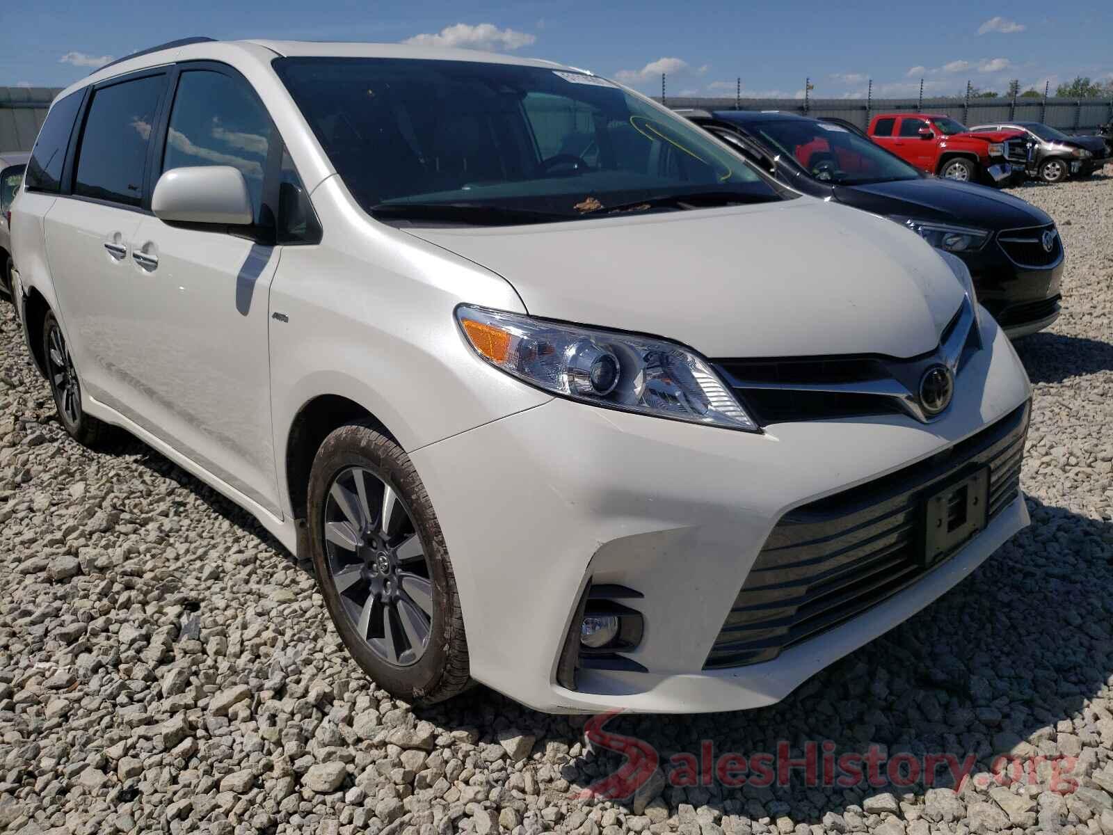 5TDDZ3DC2KS217739 2019 TOYOTA SIENNA