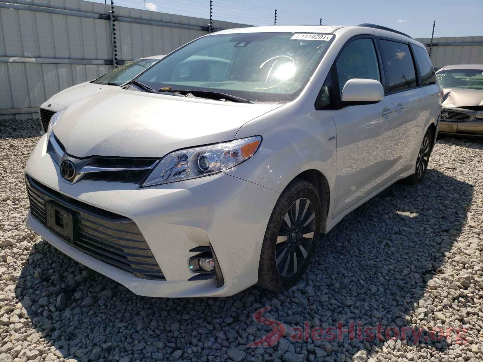 5TDDZ3DC2KS217739 2019 TOYOTA SIENNA