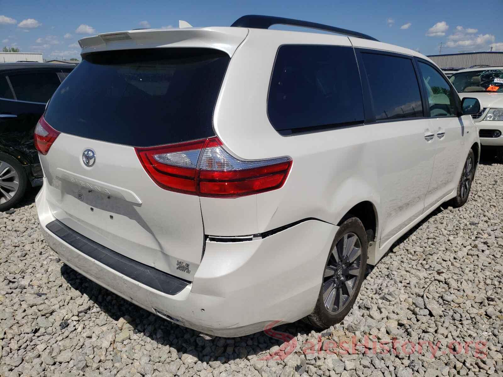 5TDDZ3DC2KS217739 2019 TOYOTA SIENNA