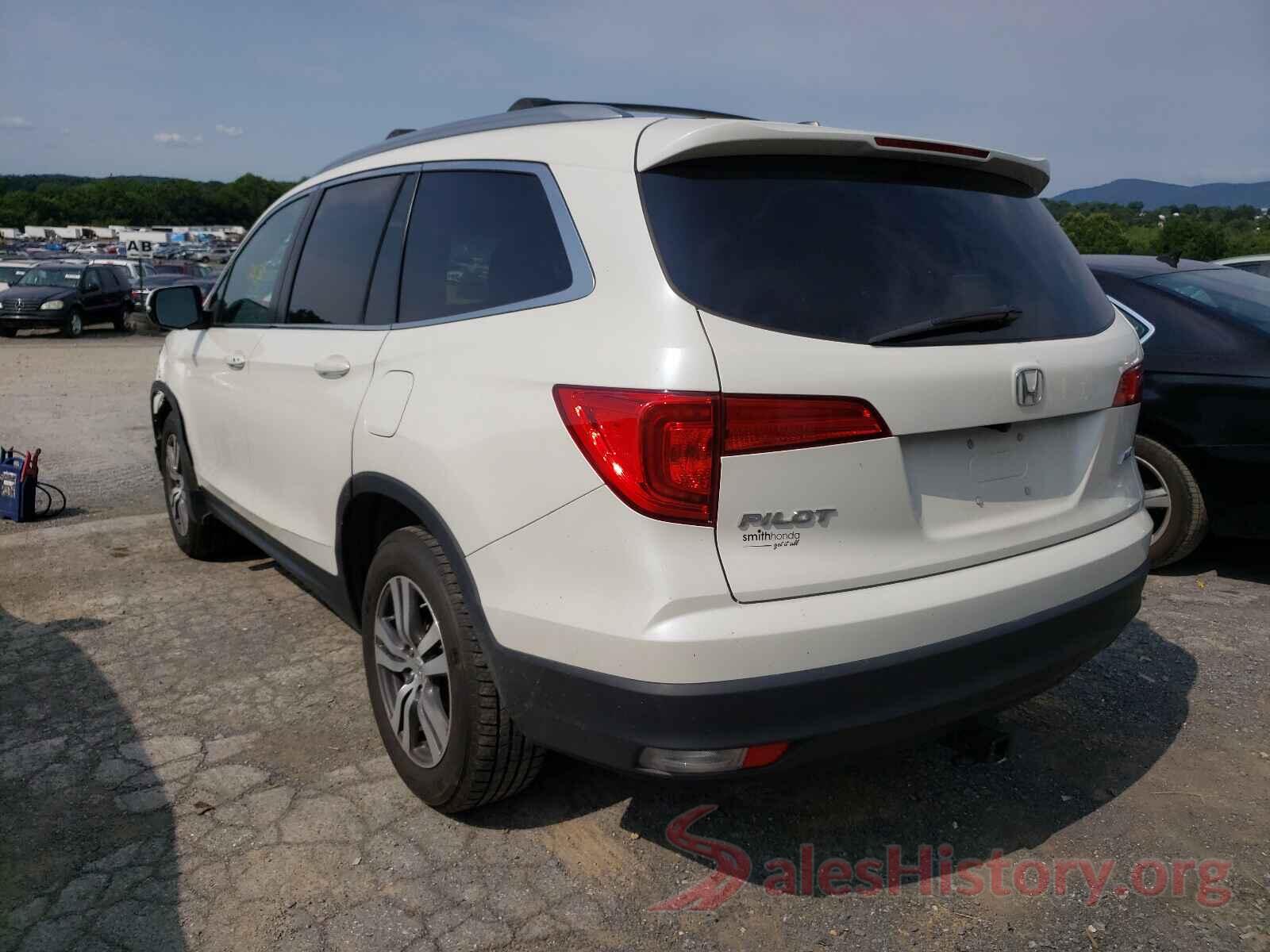 5FNYF6H87GB108416 2016 HONDA PILOT