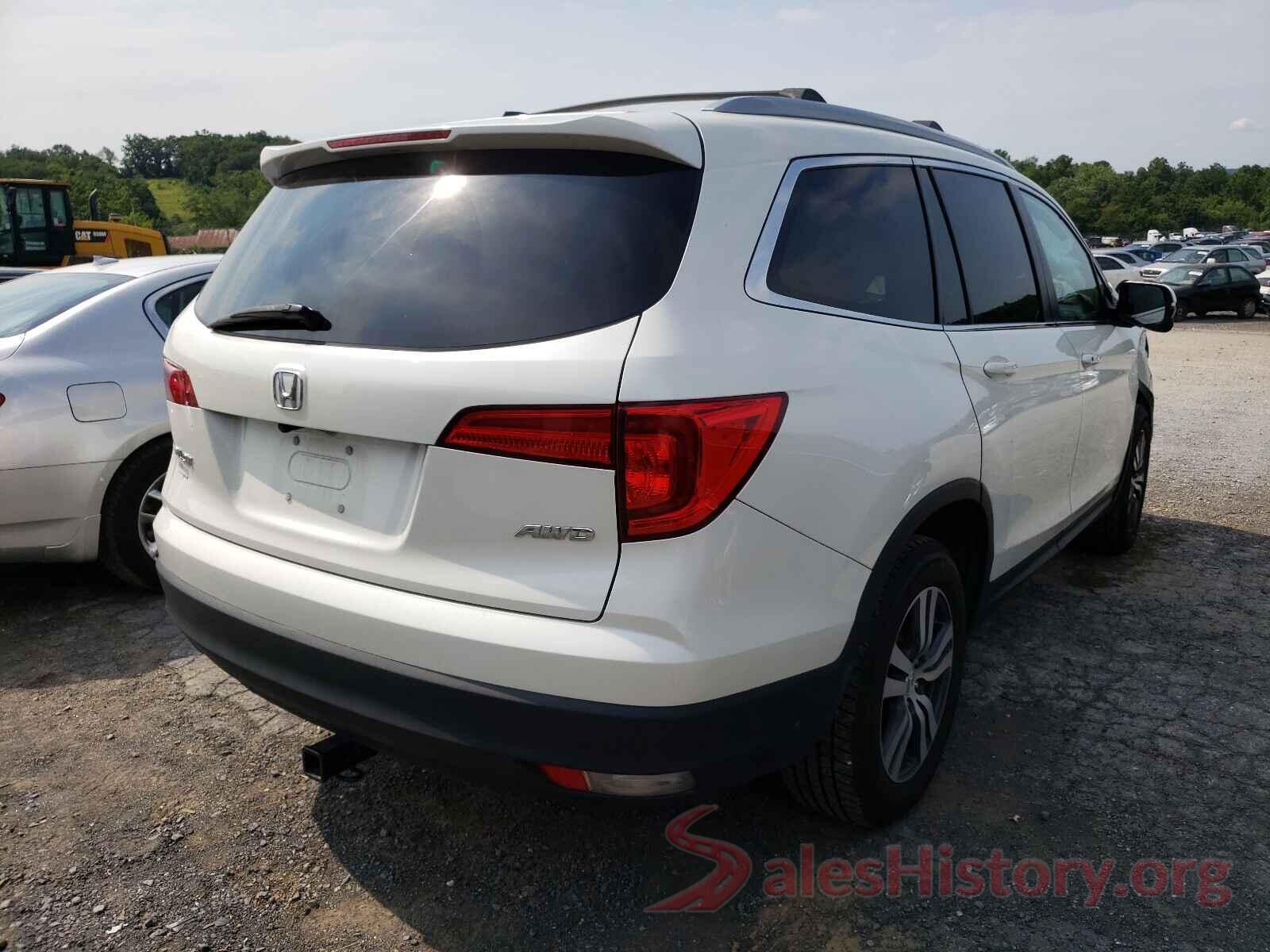 5FNYF6H87GB108416 2016 HONDA PILOT