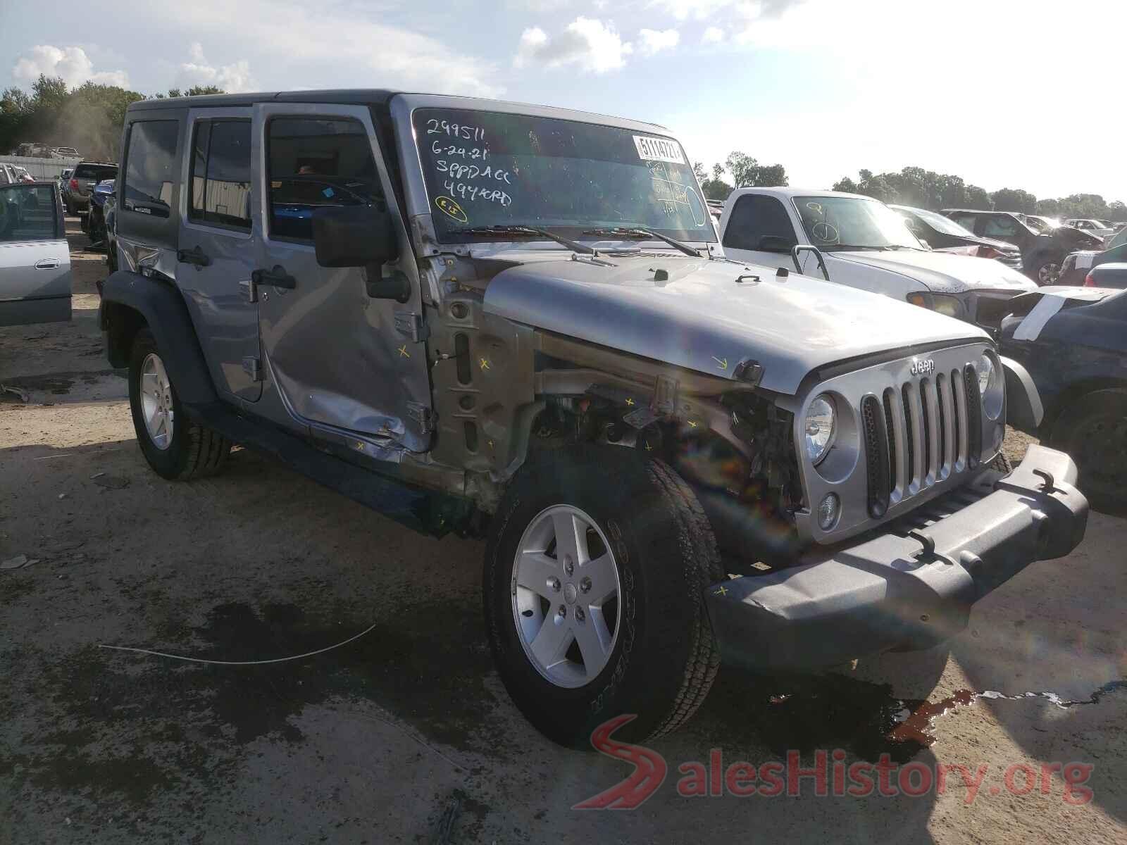 1C4BJWDG3HL694001 2017 JEEP WRANGLER