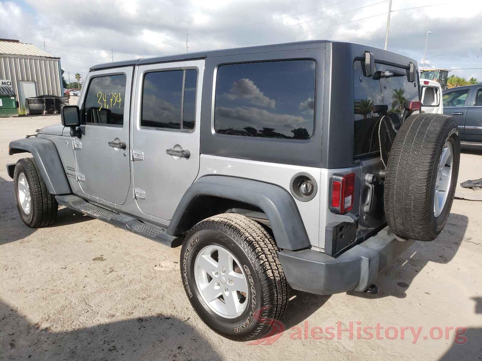 1C4BJWDG3HL694001 2017 JEEP WRANGLER